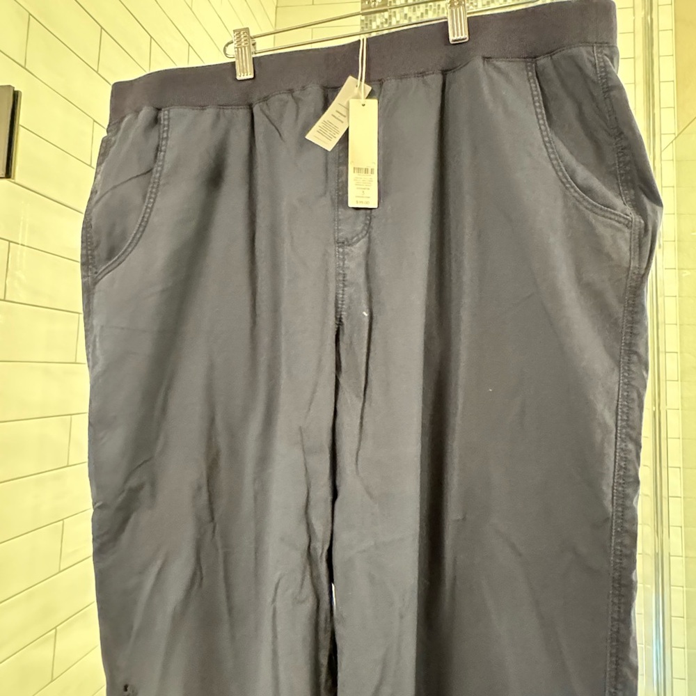 #NWT Chicos‎ ankle pants – navy – size 3 (16) cute eyelet detail - Picture 6 of 6